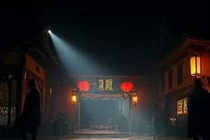 《九章机关城》封面，九重城门的齿轮与铜锁